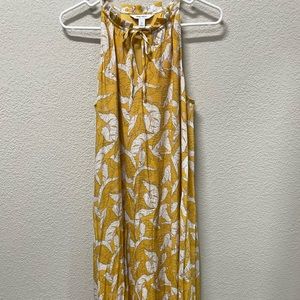Yellow Nine West maxi dress